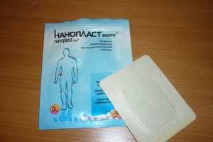 Инструкции применения нанопластыря для снятия боли в спине